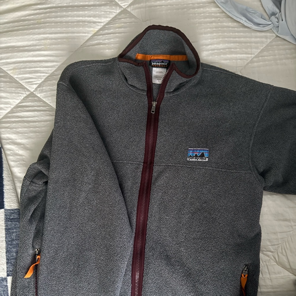 Patagonia full zip fleece jacket
